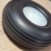 3 inches rubber wheels