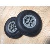 Pair of rubber landing gear for rc plane