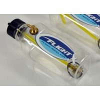 Transparent petrol tank